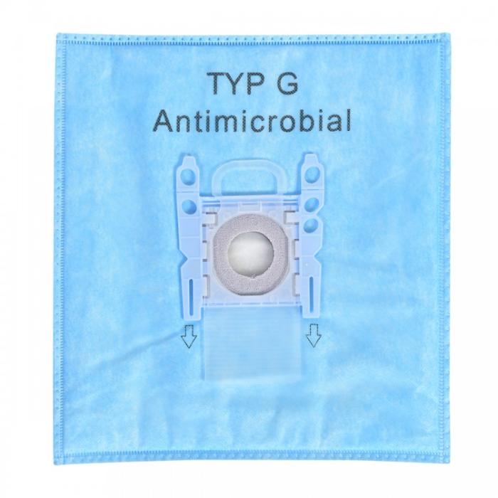 Bosch G Tipi 5 Katlı Pileli Sentetik Torba Antimicrobial 4'Lü Paket