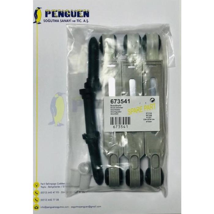 Bosch Logixx Çamaşır Makinesi Kare Amortisör Takımı 673541