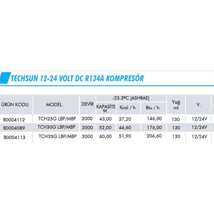 Buzdolabı Motoru 12V24V R134A 