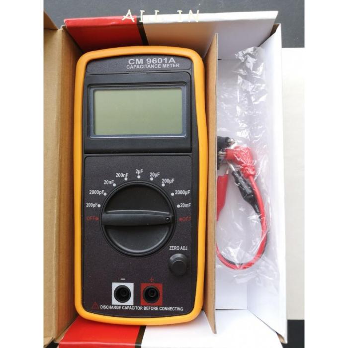 Dijital Ölçü Aleti Cm 9601A KapasitemetreKondasatör Ölçme Aleti 