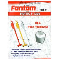 Fantom P1200 Pratik Dik Süpürge Bez Toz Torba