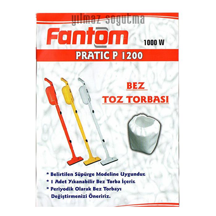 Fantom P1200 Pratik Dik Süpürge Bez Toz Torba