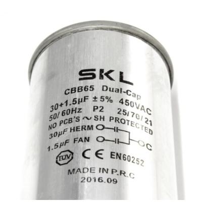 Klima Kondansatör 30+1,5 Uf