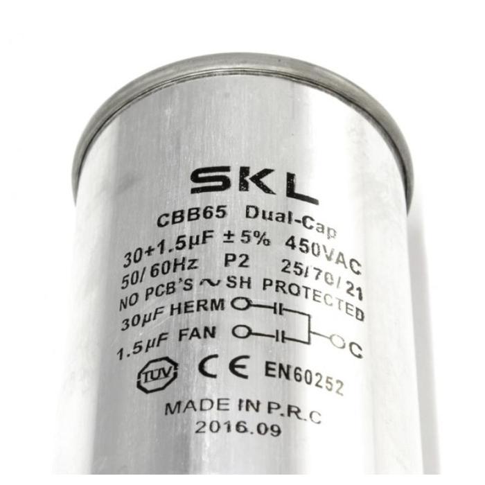 Klima Kondansatör 30+1,5 Uf