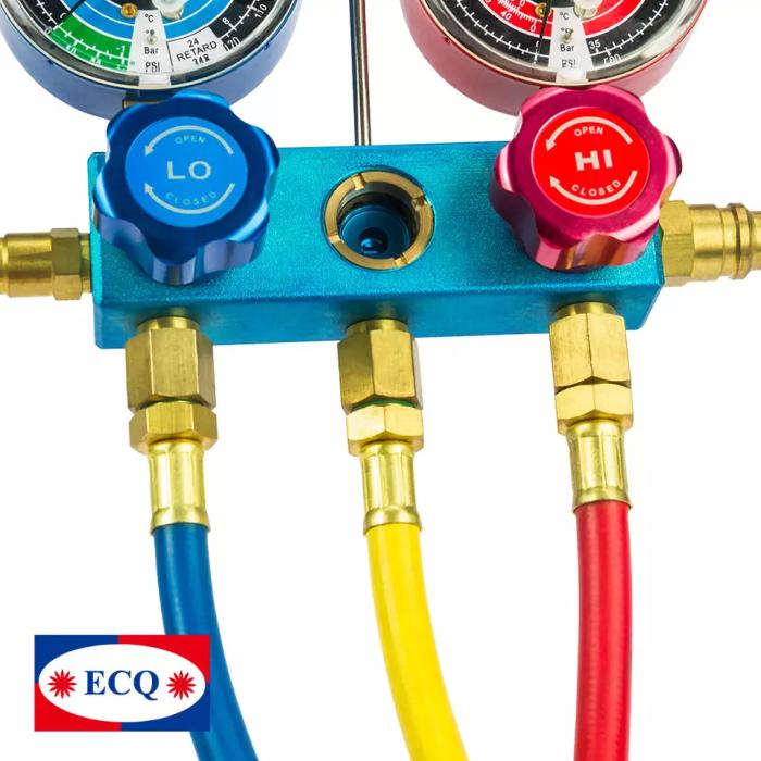 Manifold Seti Hortumlu R1234Yf