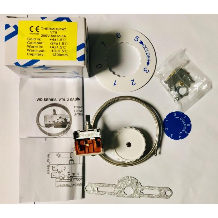 Mt Vt9 Buzdolabı Termostat 120 Cm