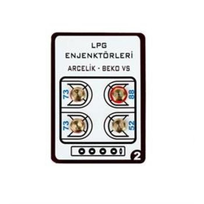 OcakFırın Enjektör 9 Luk Lpg 