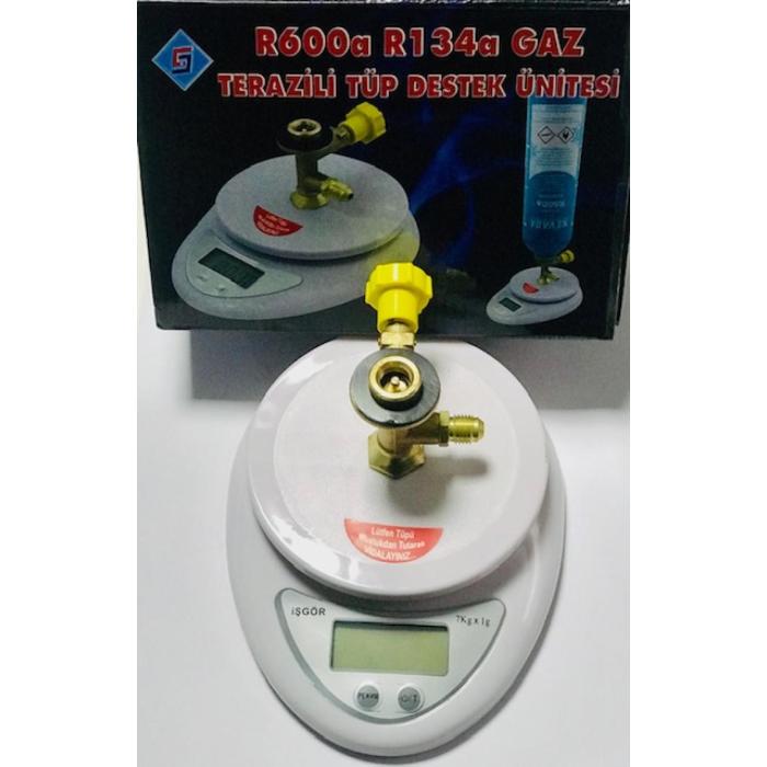 R600A Gaz Terazili Tüp Destek Ünitesi 