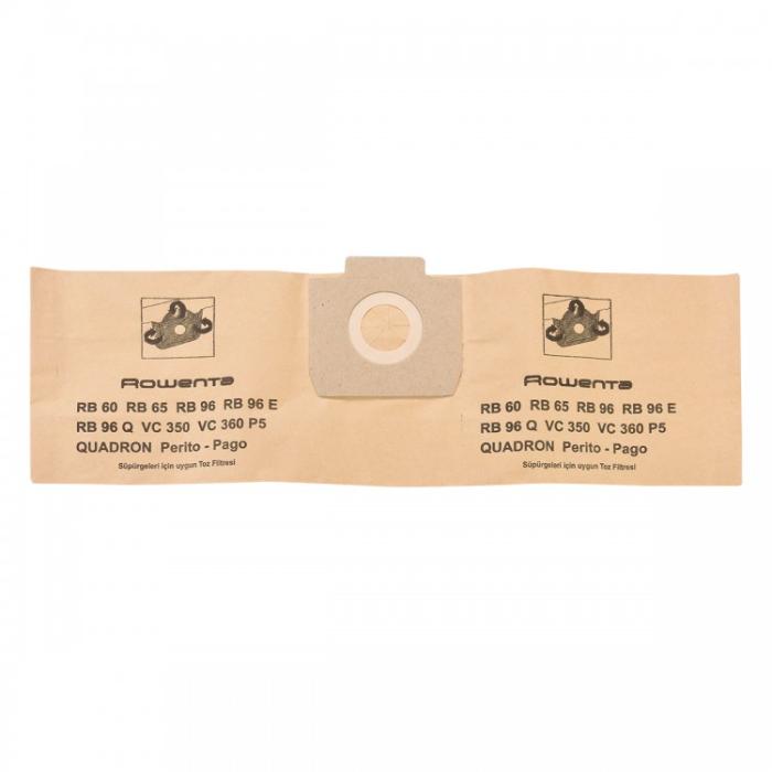 Rowenta Islak Kuru Astarlı Kağıt Toz Torbası 5'Li Paket