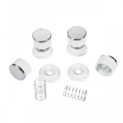 Üniversal Ankastre Ocak Düğme Takımı Beyaz 