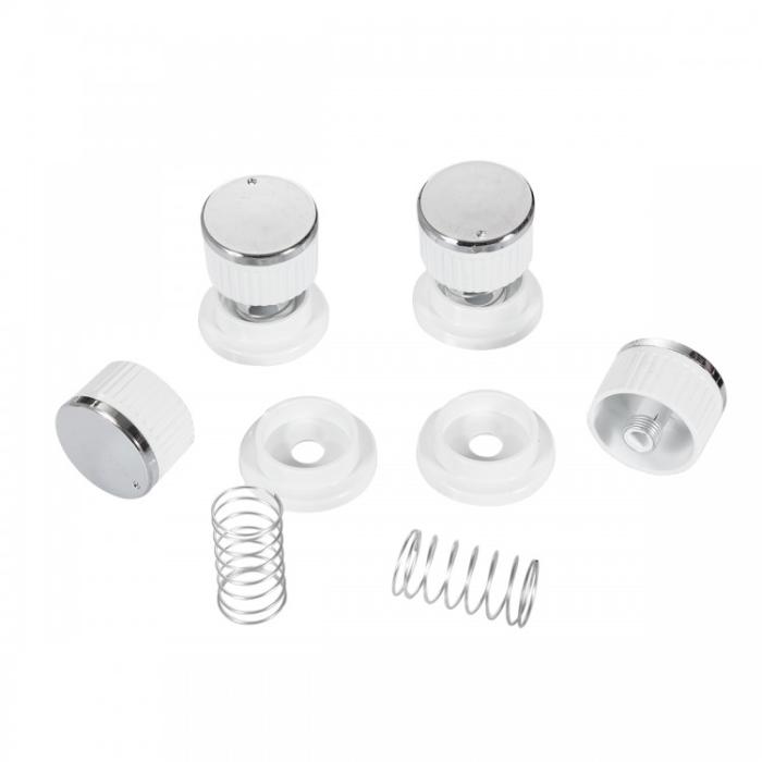 Üniversal Ankastre Ocak Düğme Takımı Beyaz 