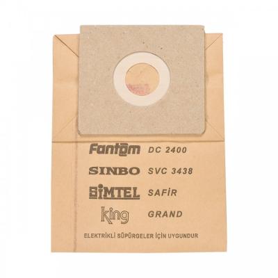 Universal Astarlı Kağıt Toz Torbası 5'Li Paket