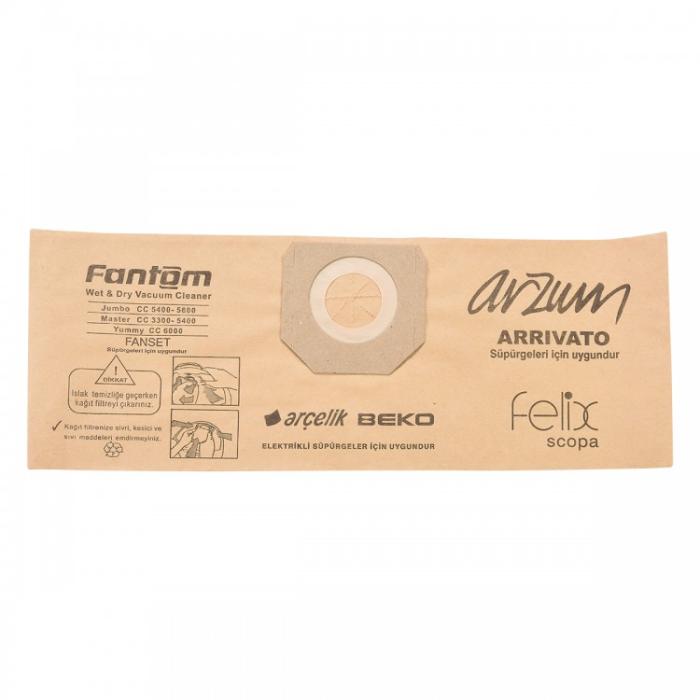 Universal Islak Kuru Kağıt Torba 5'Li Paket