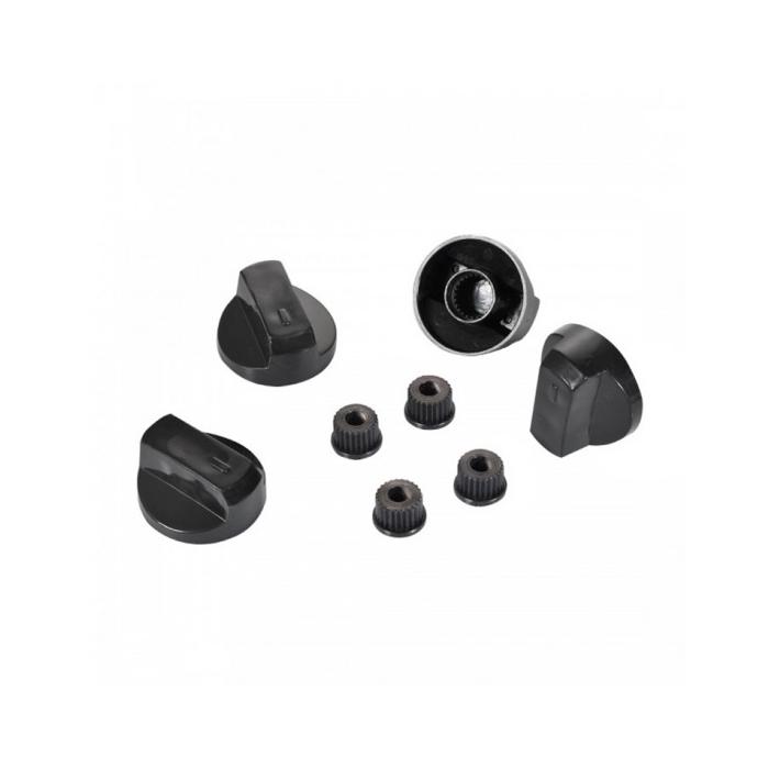 Üniversal Ocak Düğmesi Siyah Takım 