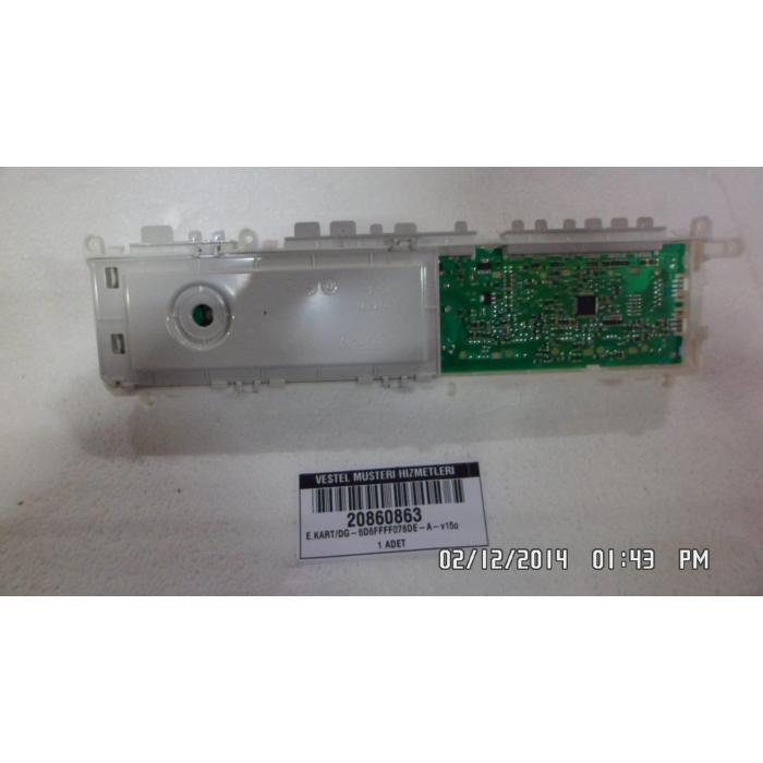 Vestel Çamaşır Makinesi Elektronik Kart 20860863