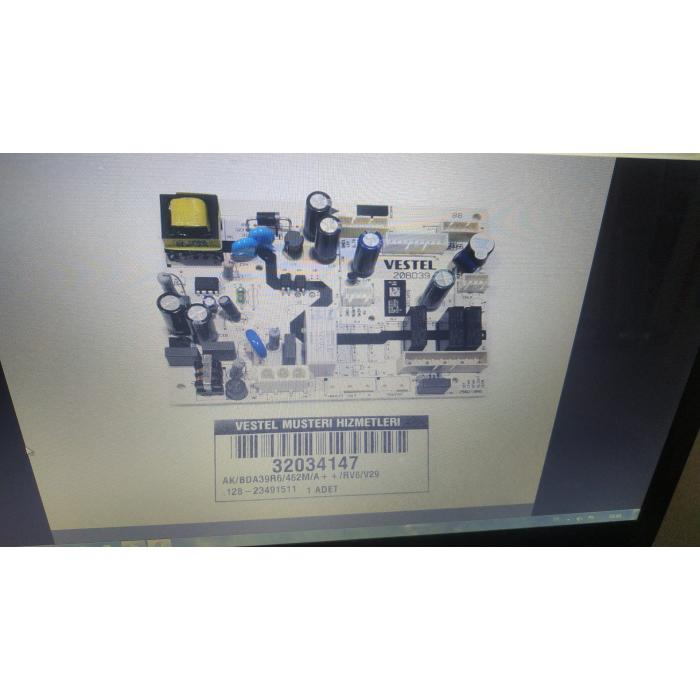 Vestel Nfk 480A Buzdolabı Ana Kart 32034147