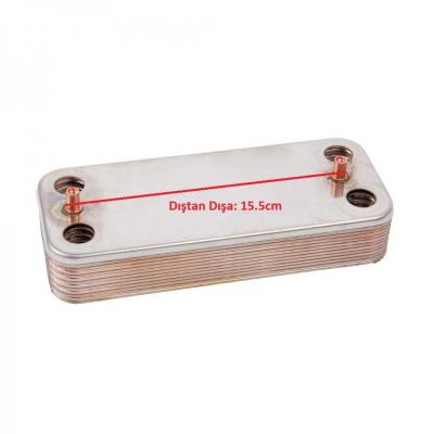 Viessman Kombi Plakalı Eşanjör